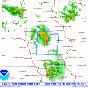 Severe Thunderstorm Watch Status Reports: Iowa