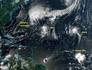 No Active Storms in the Atlantic, Caribbean, or Gulf of Mexico