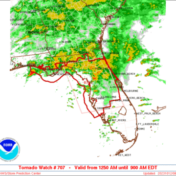 SPC Tornado Watch: Florida