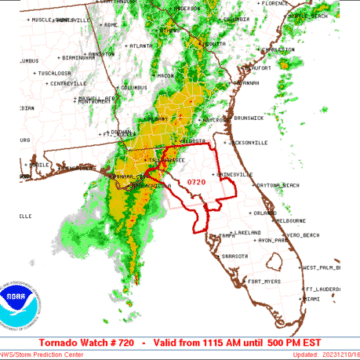 SPC Tornado Watch: Florida